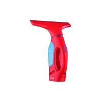 Vileda 150568 Windo Matic Aspiragocce Elettrico, senza Fili, per Pulire Vetri, Finestre e Specchi, Rosso