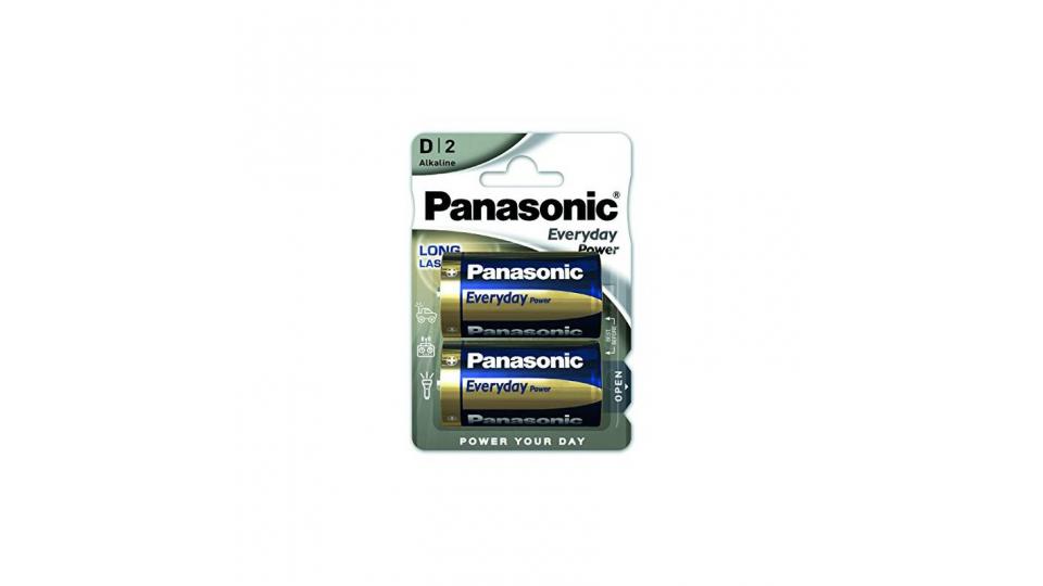 Panasonic D 1,5 V alkaline