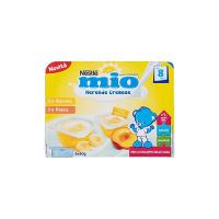 Nestlé Mio Merenda Cremosa Banana e Pesca da 8 Mesi, senza Glutine, 6 Vasetti Plastica da
