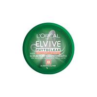 L'Oréal Paris Elvive Phytoclear Pre-Shampoo Esfoliante per la Cute, Scrub Purificante