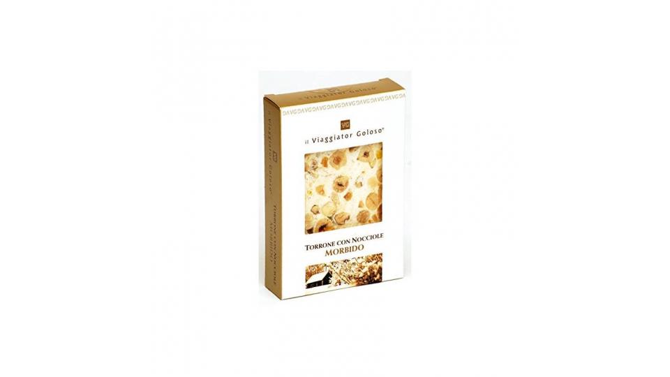 Trancio di torrone alla nocciola morbido il Viaggiator Goloso