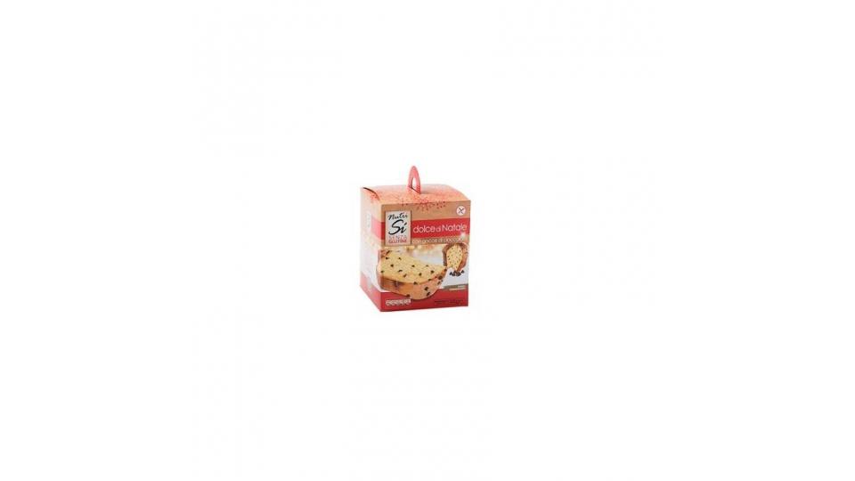 PANETTONE CON GOCCE CIOCCOLATO SENZA GLUTINE NUTRISì