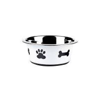 Classic Pet Products Classic Posh Paws piatto, 900 ml, Bianco