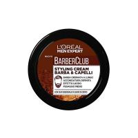 L'Oréal Paris Men Expert Barber Club Styling Cream Crema Modellante per Barba e Capelli
