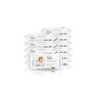Naty by Nature Babycare Salviettime Umide Ecologiche, senza Profumo - 12 Confezioni da