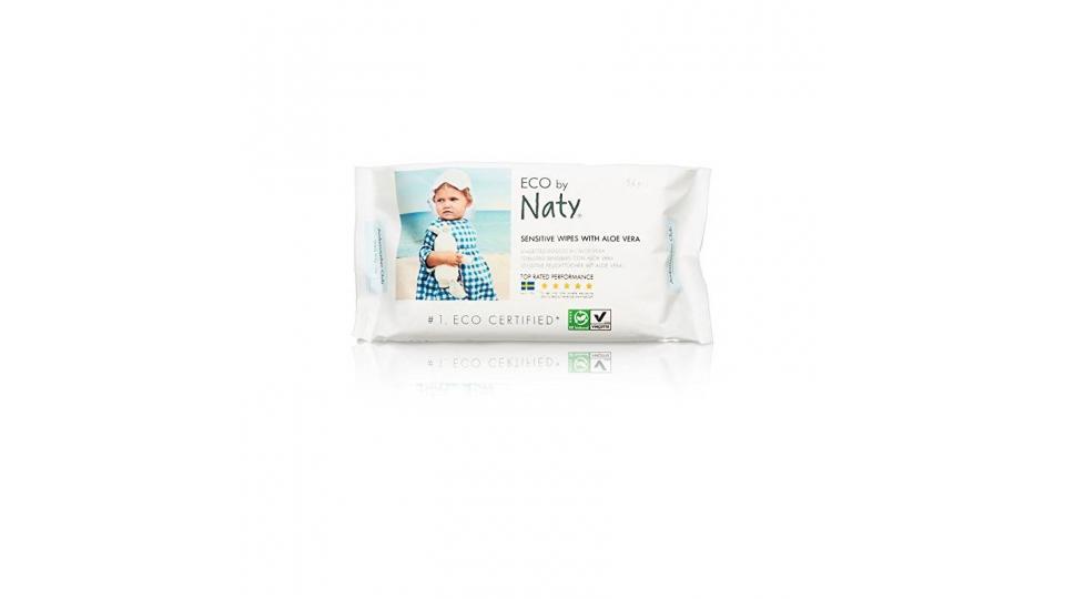 Naty by Nature Babycare Salviettine Umide Ecologiche, con Aloe Vera - 12 Confezioni da
