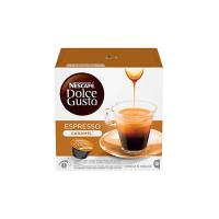NESCAFÉ DOLCE GUSTO ESPRESSO CARAMEL Caffè espresso al caramello 3 confezioni da 16 capsule (48 capsule)