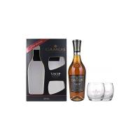 Camus VSOP Elegance Cognac Con Astuccio e 2 Bicchieri Cognac (1 x 0.7 l)