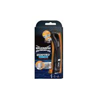 Wilkinson Rasoio Quattro Titanium Precision con 1 Quadrilama e Regolabarba Integrato