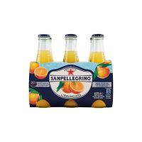 Sanpellegrino Aranciata Bibita Analcolica Gassata, 200 ml - Pacco da 6