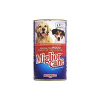 Migliorcane Alimento Completo per Cani Adulti, Bacconi con Manzo, Vitamine e Sali Minerali