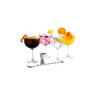Luminarc - Fiesta Combinados, Set per cocktail da 6 pz., incl. 4 bicchieri, misurino e cucchiaino