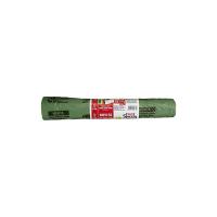 Domopak - Spazzy, Sacchi Verdi Nettezza 100 l, con Laccio Avvolgi e Chiudi Sacco Verde