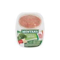 Inalca, Montana 2 Hamburger Agli Spinaci con Gocce di Formaggio 2 X