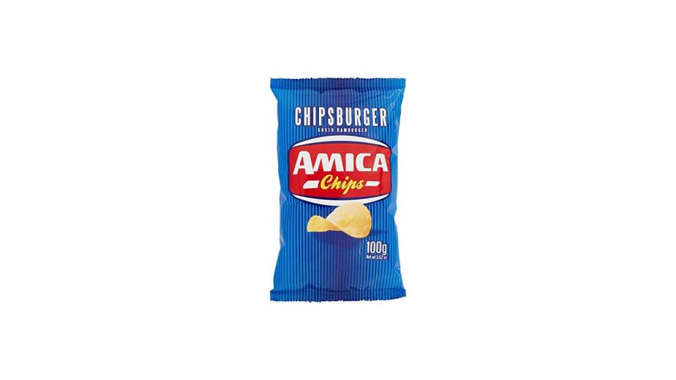 Amica Chips Patatine Fritte, Gusto Hamburger