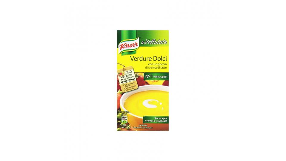 Knorr - Le Vellutate, Verdure Dolci, Con Un Goccio Di Crema di Latte - 