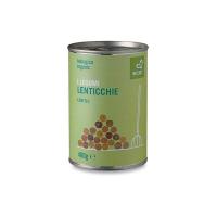 Conserva di lenticchie al naturale Ecor