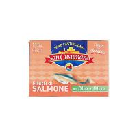 Soglia D'Ingresso, San Cusumano Filetti di Salmone All'Olio di Oliva
