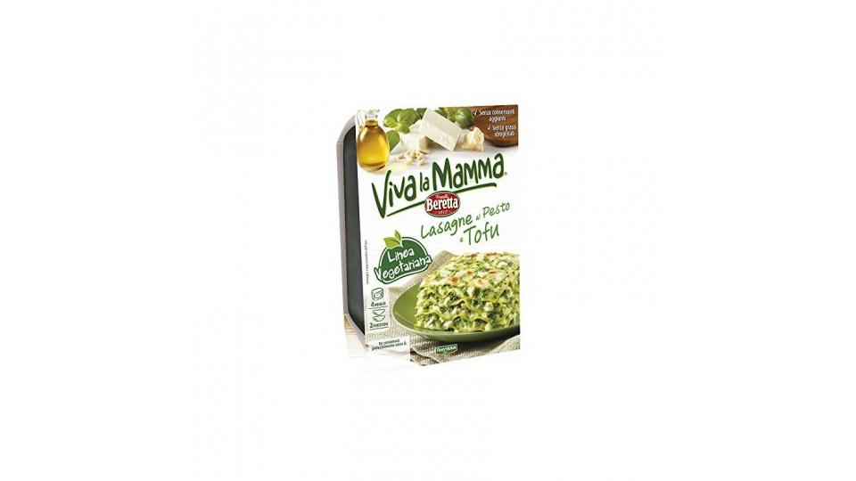 Viva la Mamma Beretta - Lasagne al Pesto Con Tofu