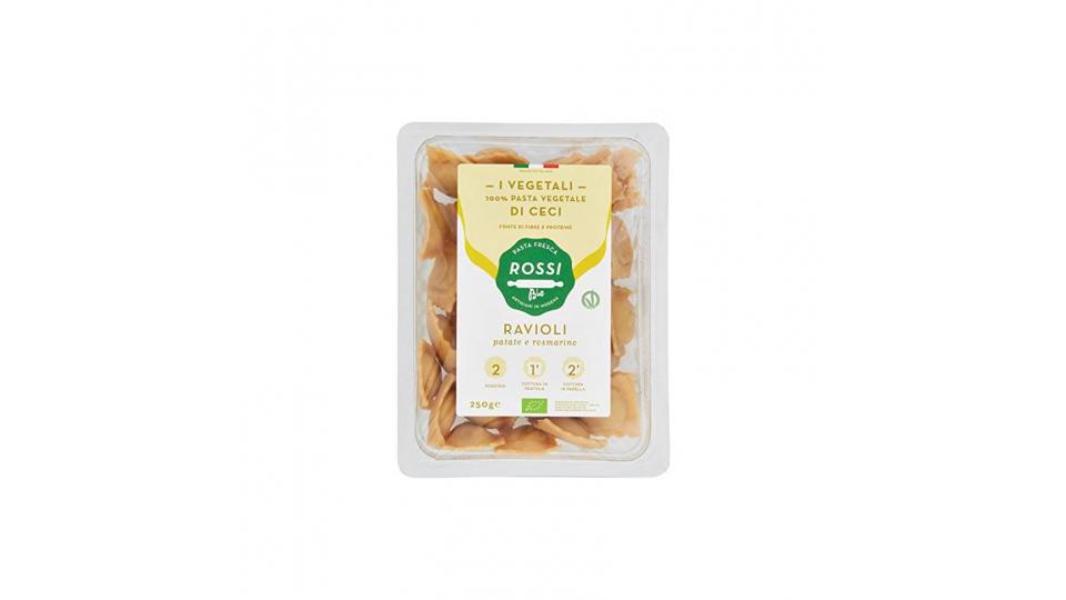 Ravioli ceci con patate e rosmarino