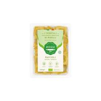 Ravioli piselli con carote e verdure