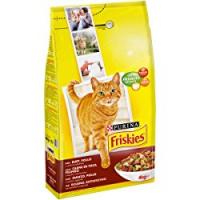 PURINA FRISKIES Gatto Crocchette Adult con manzo, pollo e verdure aggiunte sacco