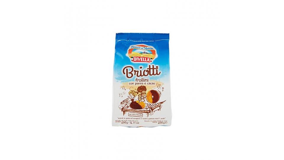 Divella Frollini Briotti Pan/Cacao Gr400