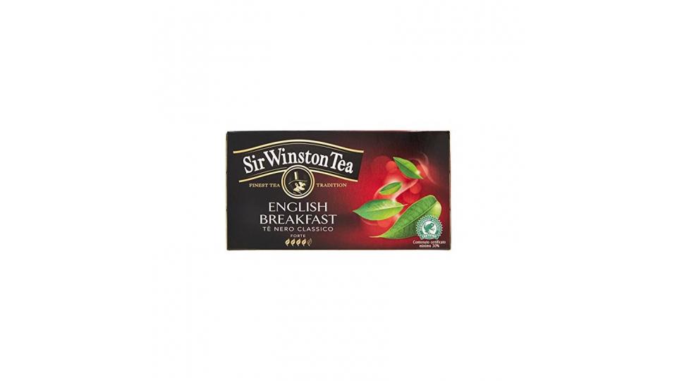 Pompadour - Sir Winston Tea, English Breakfast, Pacco da  25X1.75 g, totale: 43.75 g