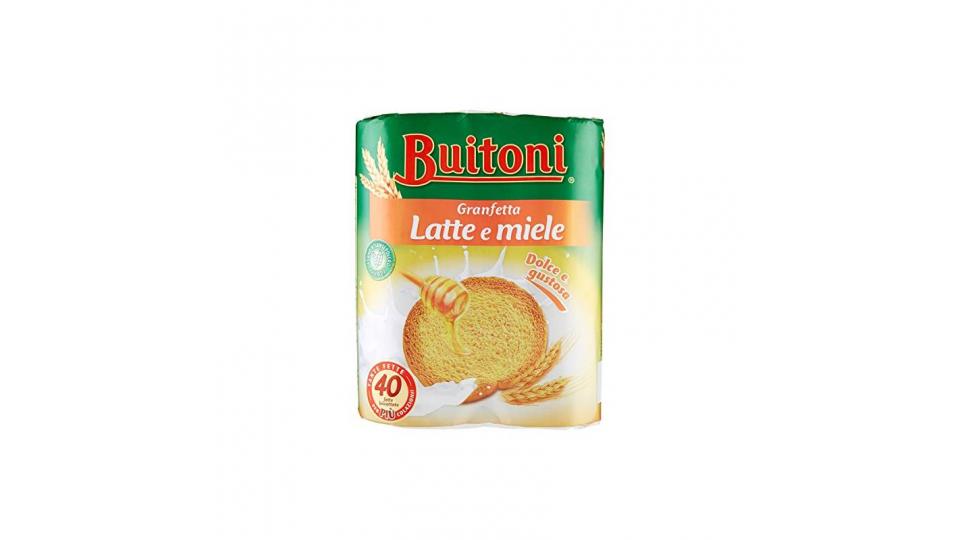 Buitoni Granfetta latte e miele 40 fette biscottate
