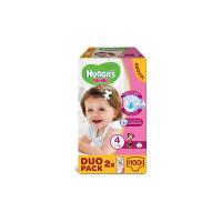 Huggies Pannolini Bimba, Taglia 4 (7-18 kg), 2 confezioni da 50 [100 Pannolini]