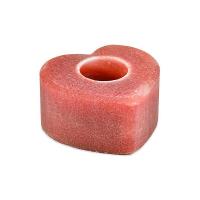 Portacandele di sale rosa - Cuore