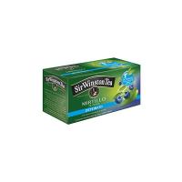 Sir Winston Tea Infusione per Bevande Calde, Verde Mirtillo Deteinato