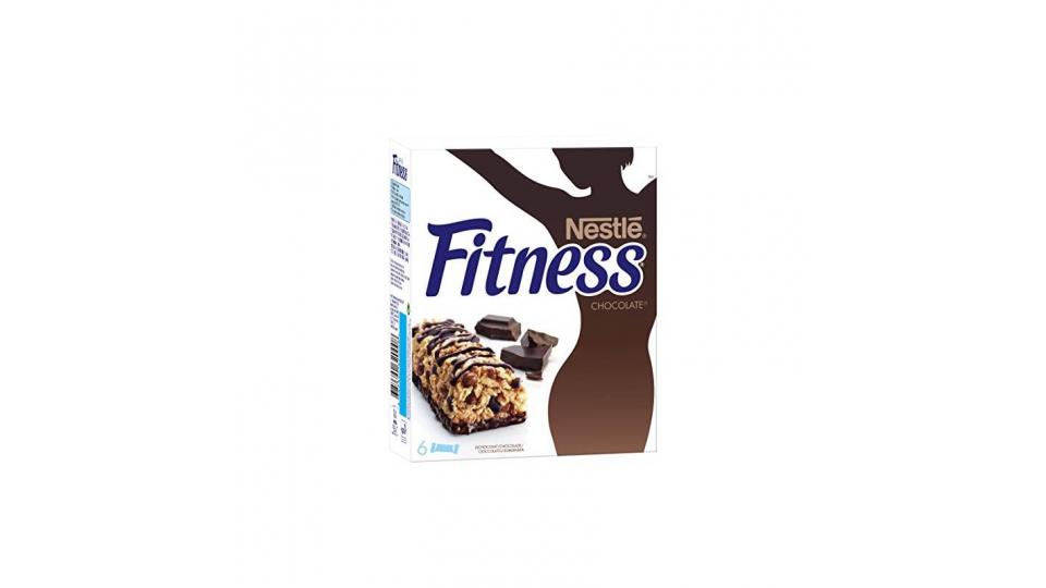 Fitness Barretta Cioccolato Cereali Cioccolato Fondente e Gocce di Cioccolato Fondente