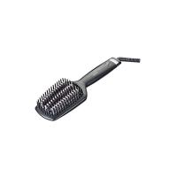 Imetec Bellissima Magic Straight Brush PB5 100 Spazzola elettrica lisciante per avere capelli lisci naturali come Belén, Setole rivestite in ceramica, Tecnologia agli Ioni