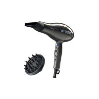 Imetec Salon Expert P2 2200 Asciugacapelli Professionale, Potenza 2200 W, Ionizzatore, Beccuccio Stretto, Diffusore, Rivestimento in Ceramica e Tormalina, 8 Combinazioni Aria/Temperatura