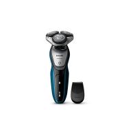 Philips AquaTouch S5420/06 - Rasoio Elettrico AquaTec Wet & Dry con Lame MultiPrecision,Testina Flex 5 direzioni e Sistema di protezione della pelle + Rifinitore precisione