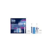 Oral-B Oxyjet Sistema Pulente con Idropulsore + Oral-B PRO 3000 Spazzolino Elettrico, Ricaricabile