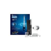 Oral-B Genius 9000N Spazzolino Elettrico Ricaricabile con Connessione Bluetooth, 4 Testine di Ricambio, 1 Custodia Viaggio, USB, 6 Modalità tra cui Denti Sensibili, Protezione Gengive e Sbiancante