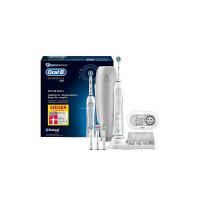Oral-B SmartSeries 6000 CrossAction Spazzolino Elettrico Ricaricabile con 1 Manico Connesso, 4 Testine di Ricambio, 1 Custodia da Viaggio