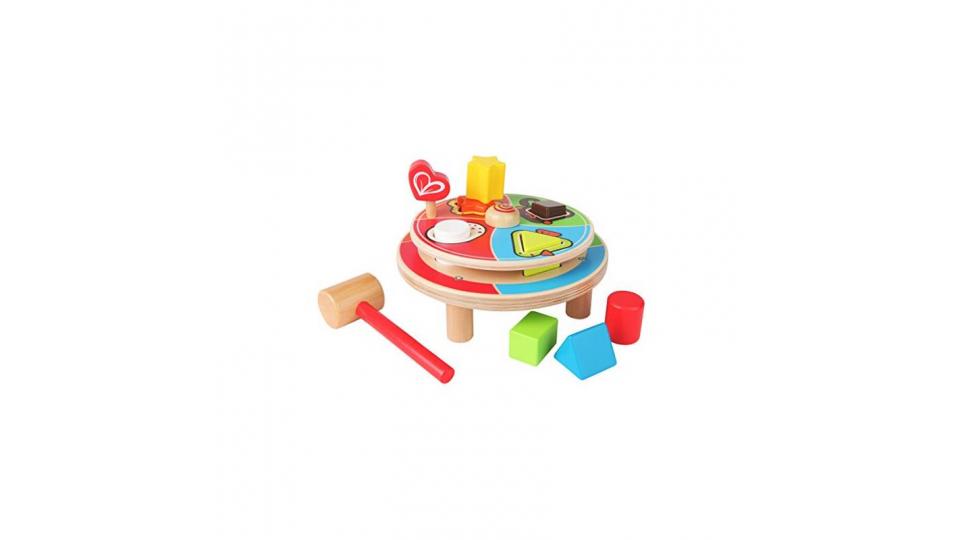 Hape BATTI BATTI GIREVOLE Spin Animal Pounder E8017