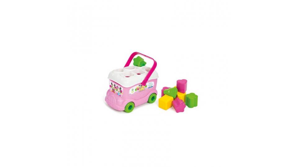 Clementoni 14933 - Minnie Bus Inserimento Forme