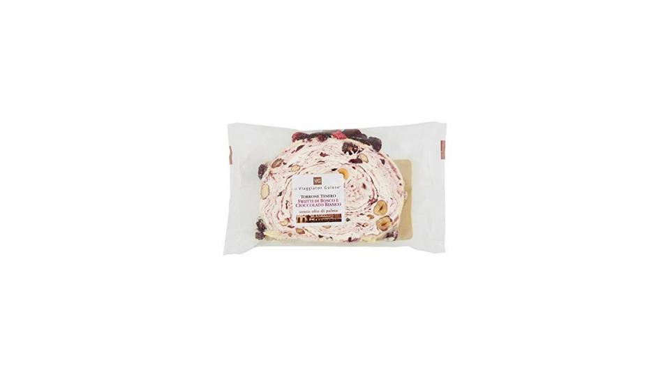 TORRONE TENERO FRUTTI DI BOSCO E CIOCCOLATO BIANCO il Viaggiator Goloso