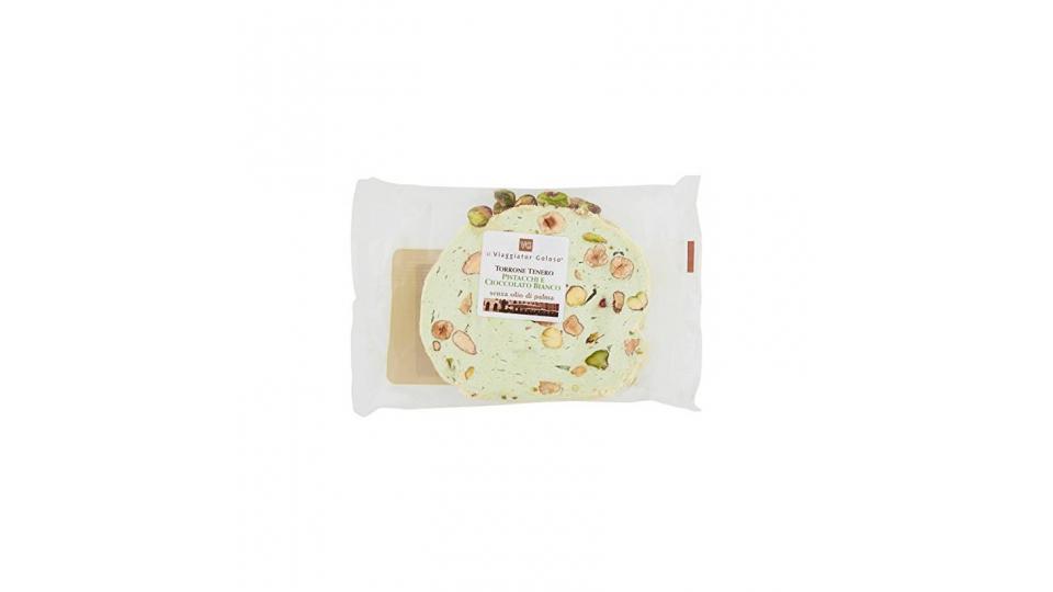 TORRONE TENERO PISTACCHI E CIOCCOLATO BIANCO il Viaggiator Goloso