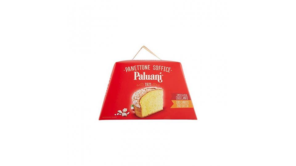 Paluani Panettone Soffice Tanta Glassa Croccante Zero Canditi Zero Uvetta