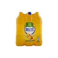 BELTÈ, Bevanda Analcolica di thè in Acqua Minerale Naturale con infuso di Pesca 1,5L x 6