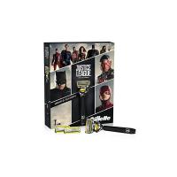 Rasoio Gillette Proshield Rasoio con Manico Edizione Limitata Justice League, 3 Lame di Ricarica Incluse