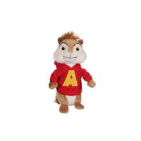 Gipsy 070630-Peluche, tema: Alvin Superstar, personaggio: Alvin, dimensioni: 18 cm, colore: rosso