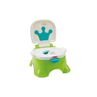 Fisher-Price Baby Gear DLT00 - Vasino-Sgabellino del Re, Multicolore