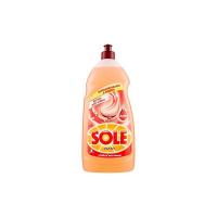 Sole - Detersivo Piatti, Azione Anti-Odore, Supersgrassante con Aceto