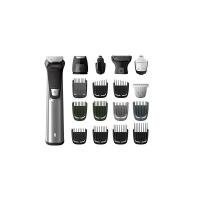 Philips MG7770 Serie 7000 Grooming Kit Rifinitore Impermeabile in Acciaio, 18 in 1, per Barba, Capelli e Corpo